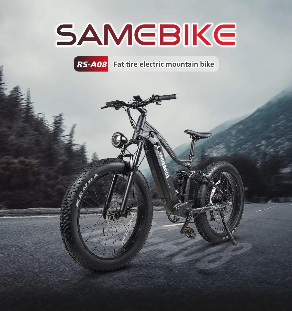 SAMEBIKE RS-A08 Mountain Electric Bike - UK - Pogo Cycles