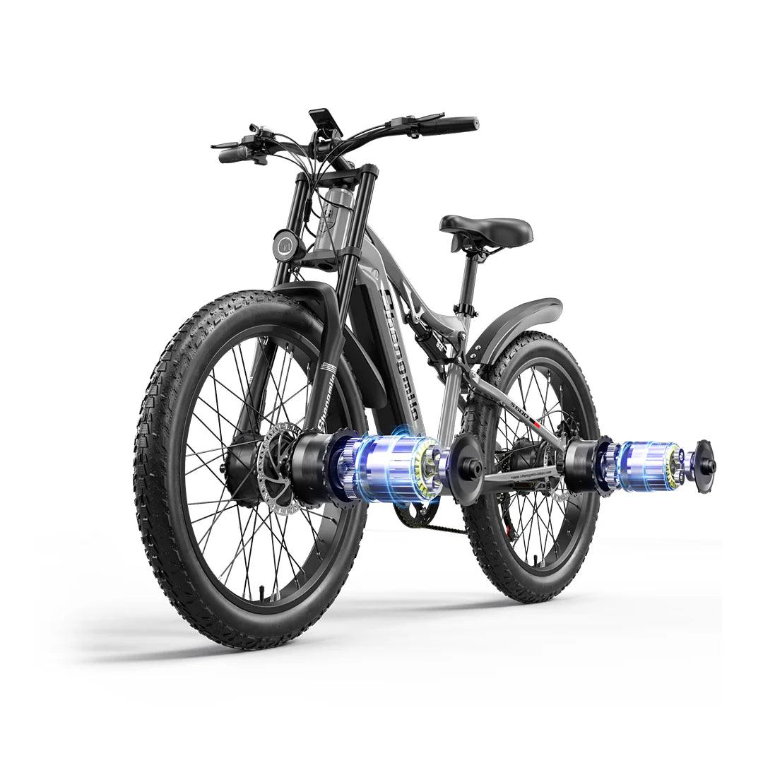 Shengmilo S600 2000W Dual Motor Electric Bike - Pogo Cycles
