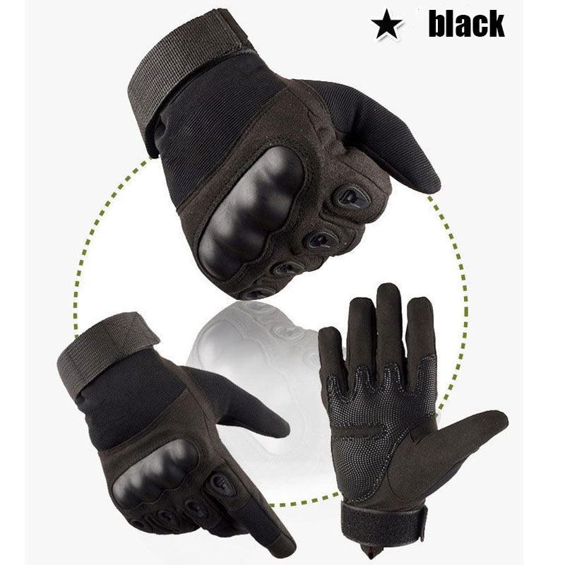 Super Fiber Leather Army Military Gloves - Pogo Cycles available in cycle to work