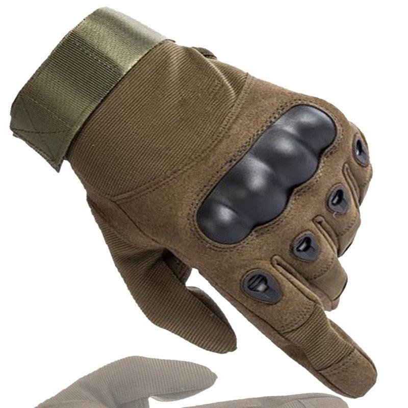 Super Fiber Leather Army Military Gloves - Pogo Cycles available in cycle to work