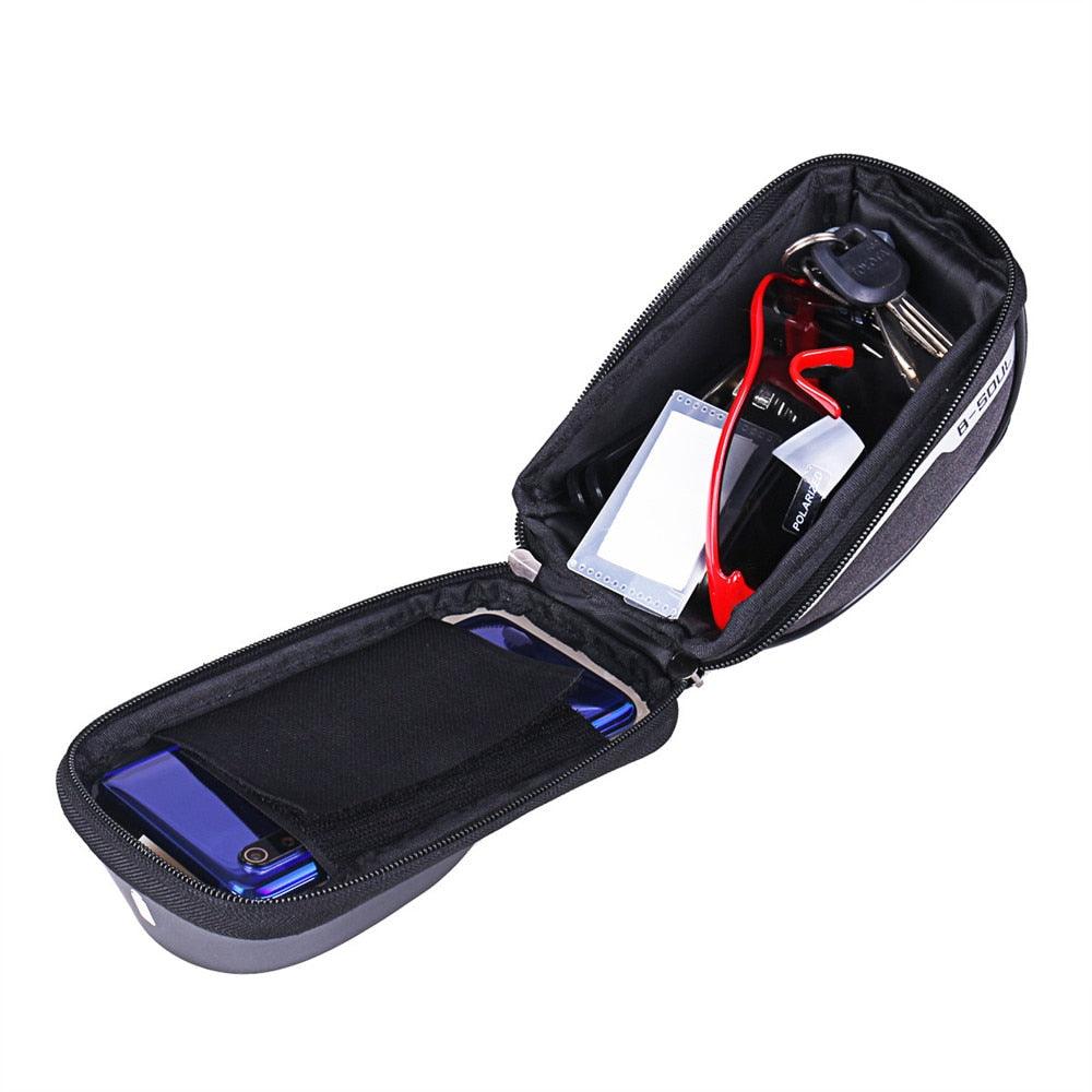 Waterproof Bicycle Bag Frame Front Top Tube Bike Bag Handlebar Mtb Touch Screen Cycling Bag Phone Holder Bicycle Accessories - Pogo Cycles