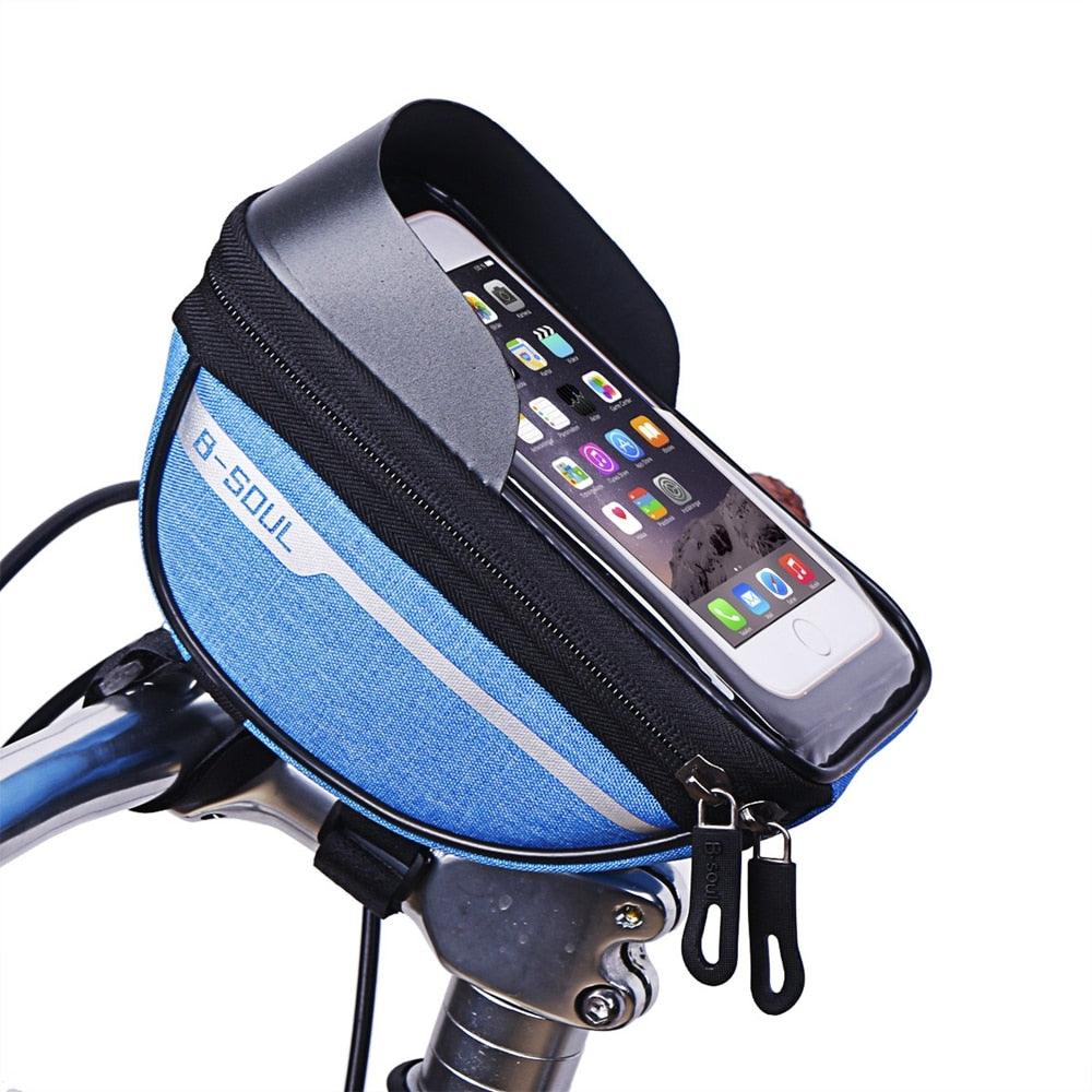 Waterproof Bicycle Bag Frame Front Top Tube Bike Bag Handlebar Mtb Touch Screen Cycling Bag Phone Holder Bicycle Accessories - Pogo Cycles