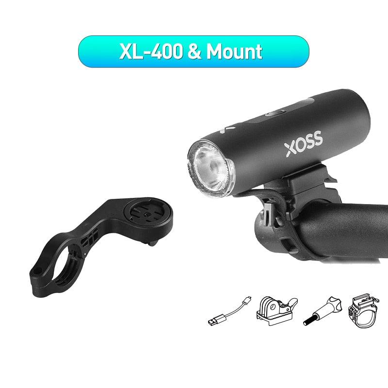 XOSS Bike Light Headlight 400/800/1500 Lm Waterproof USB Rechargeable MTB Front Lamp Head Lights Bicycle Flash Torch - Pogo Cycles