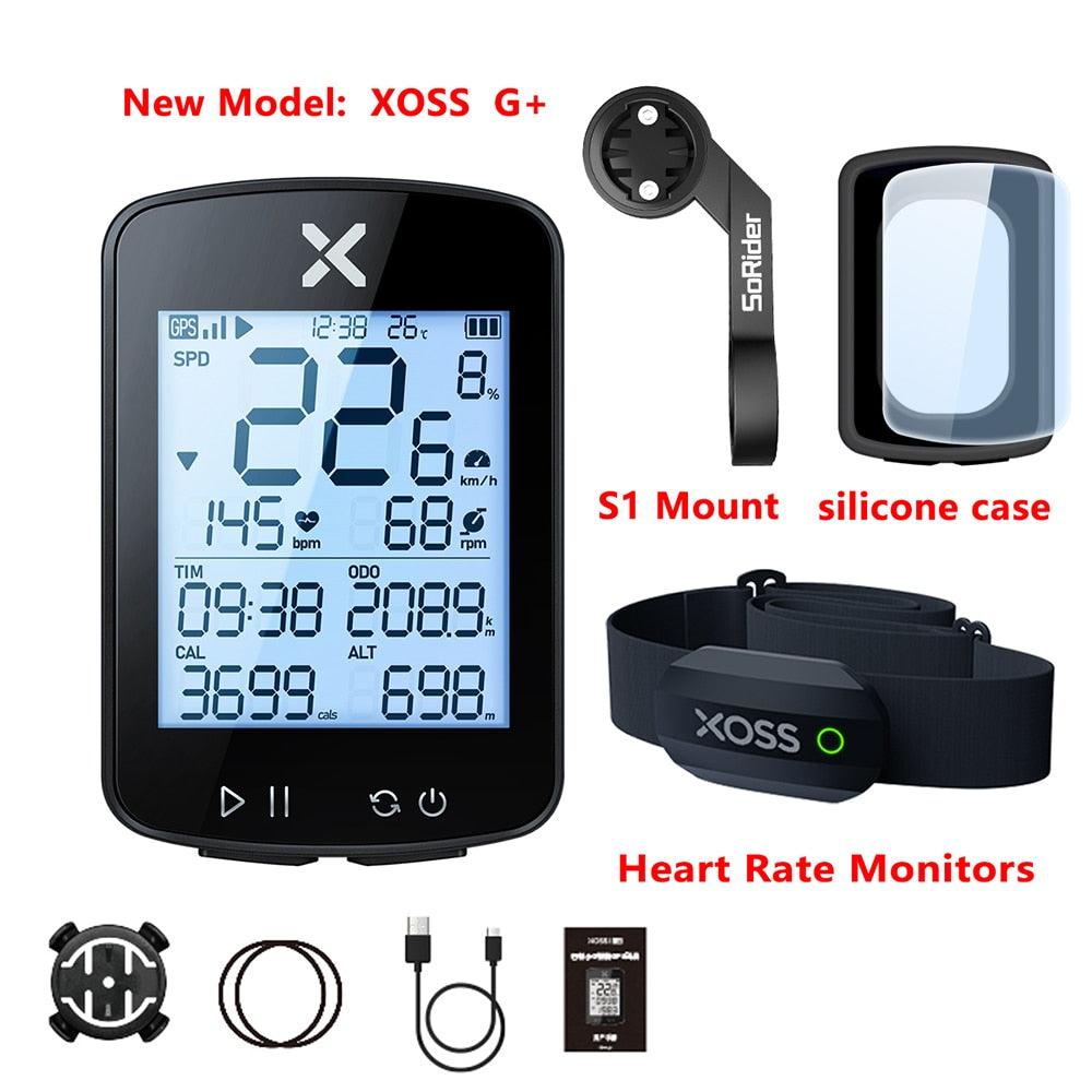 XOSS G2 G+2 Bike Computer Wireless GPS Cycling Speedometer Roadbike MTB Waterproof ANT+ Cadence Speed Smart Bicycle Computer - Pogo Cycles