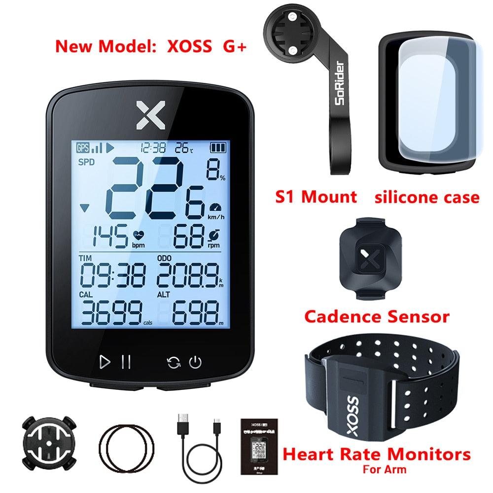 XOSS G2 G+2 Bike Computer Wireless GPS Cycling Speedometer Roadbike MTB Waterproof ANT+ Cadence Speed Smart Bicycle Computer - Pogo Cycles