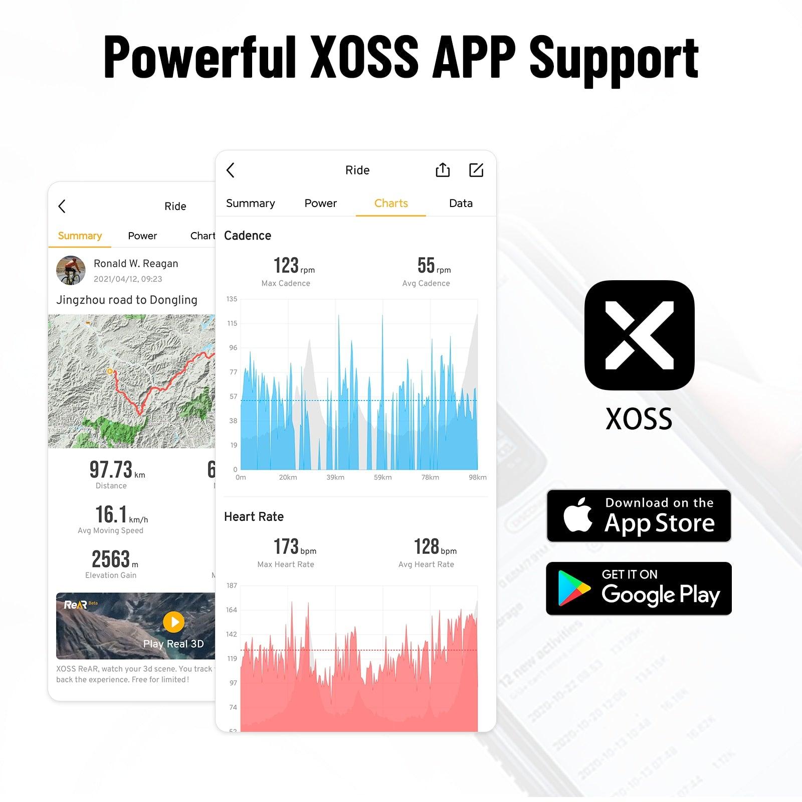 XOSS VORTEX Speed Cadence Sensor Cycling Computer Speedometer ANT+ Bluetooth Road Bike MTB Compatible For GARMIN iGPSPORT Bryton - Pogo Cycles