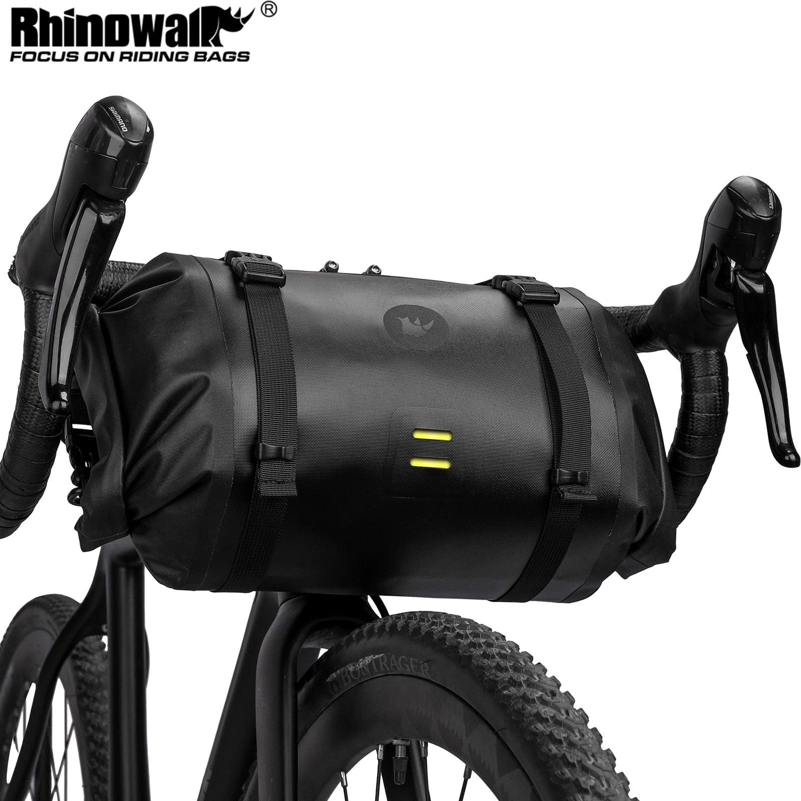 Rhinowalk Bike Handlebar Bag Waterproof Big Capacity 4L-12L Frame Front Tube Cycling Bag Trunk Pannier Bike Accessories - Pogo Cycles